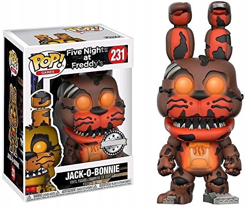 Funko Pop Five Nights At Freddys Jack O Bonnie 7274250368 Funko Pop Five Nights At Freddys Jack O Bonnie 7274250368