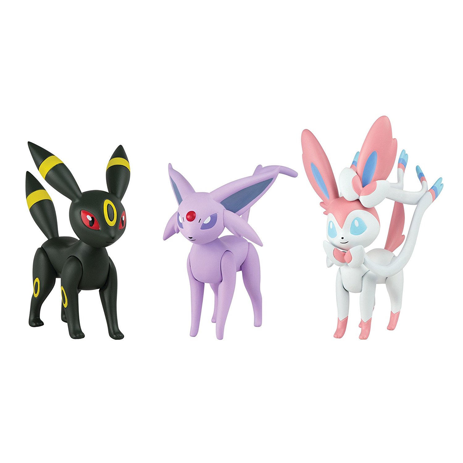 Pokemon 3 Figurki Umbreonsylveonespeon 6989752057 Oficjalne