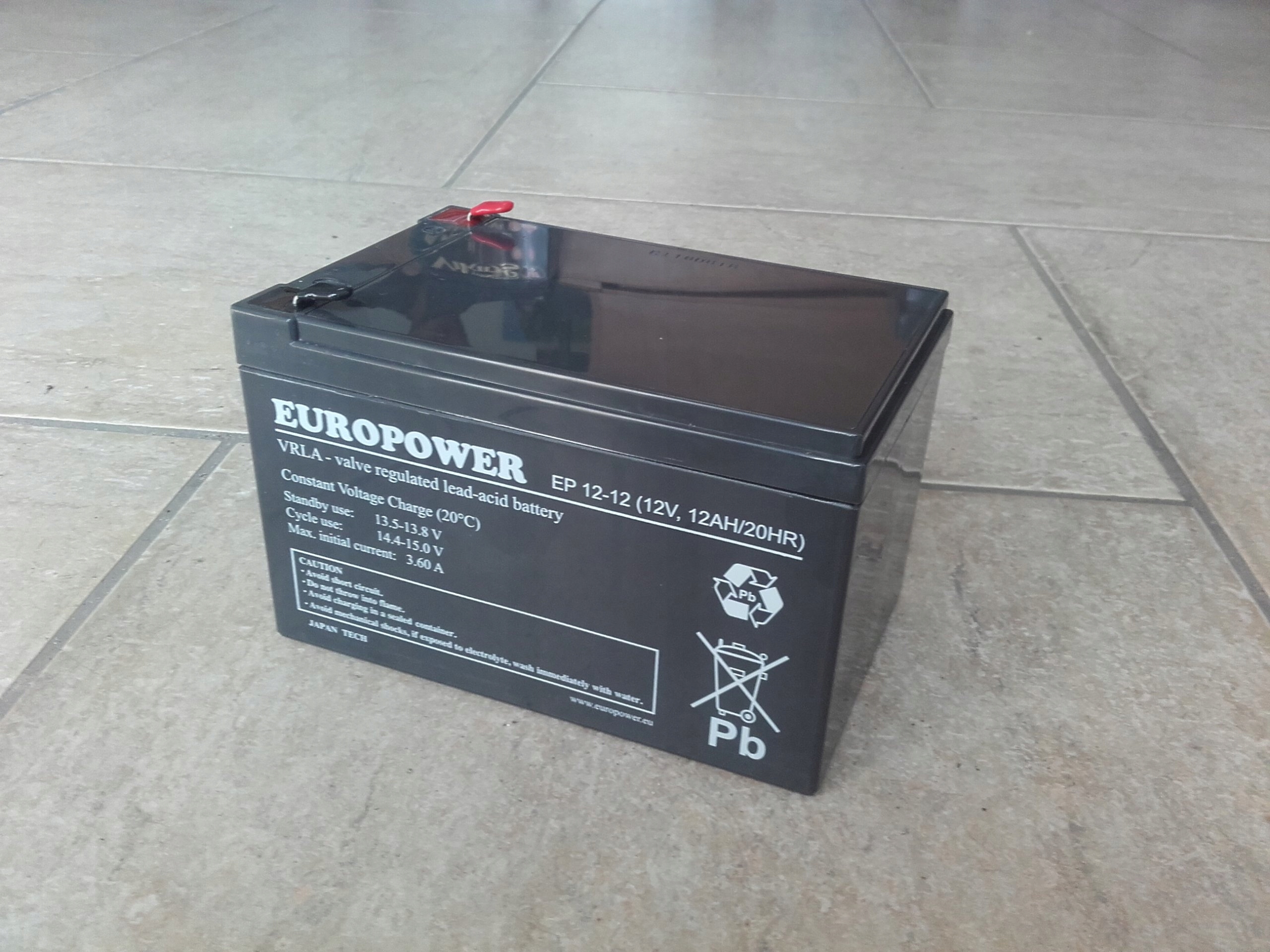 Akumulator Europower 12v 12ah Zabawki Bydgoszcz 7188476896