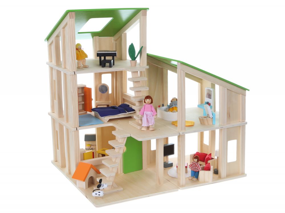 Drewniany Domek Dla Lalek Modułowy Domki Zabawki 7040073989 Drewniany Domek Dla Lalek Modułowy Domki Zabawki 7040073989