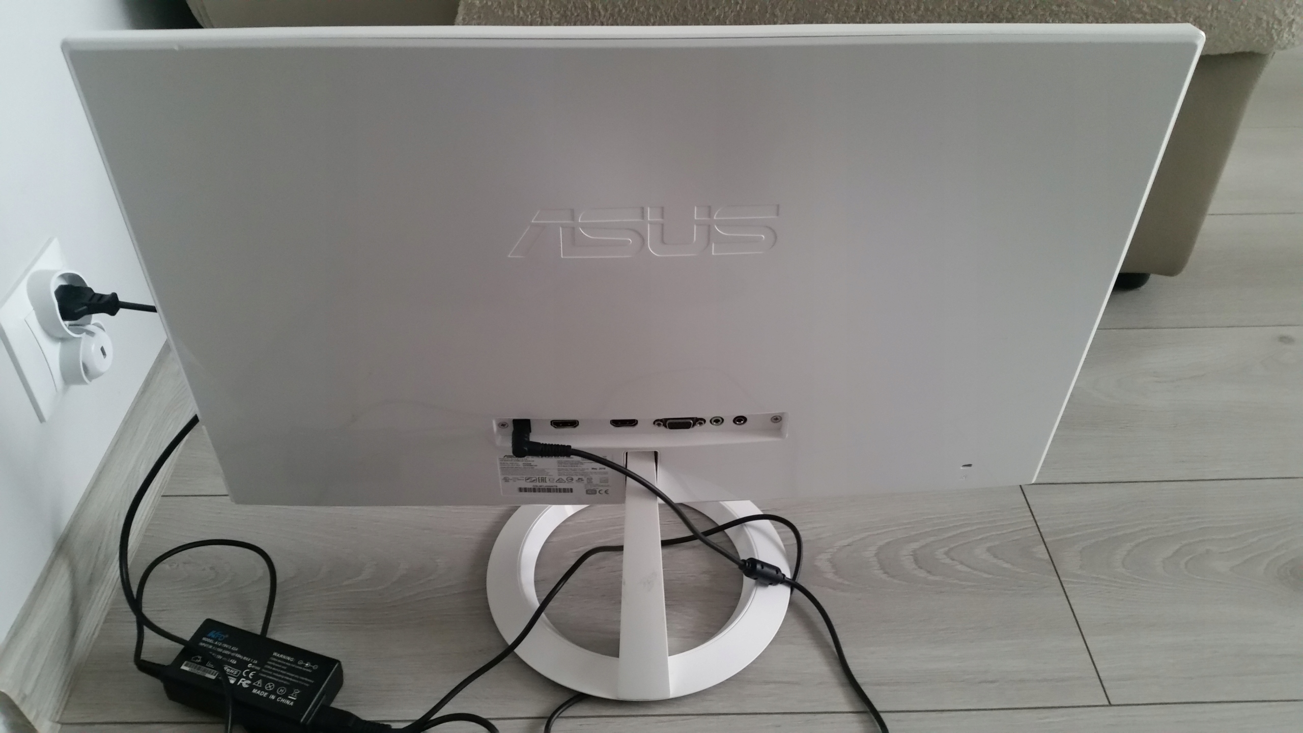 Asus vx239 настройка цвета