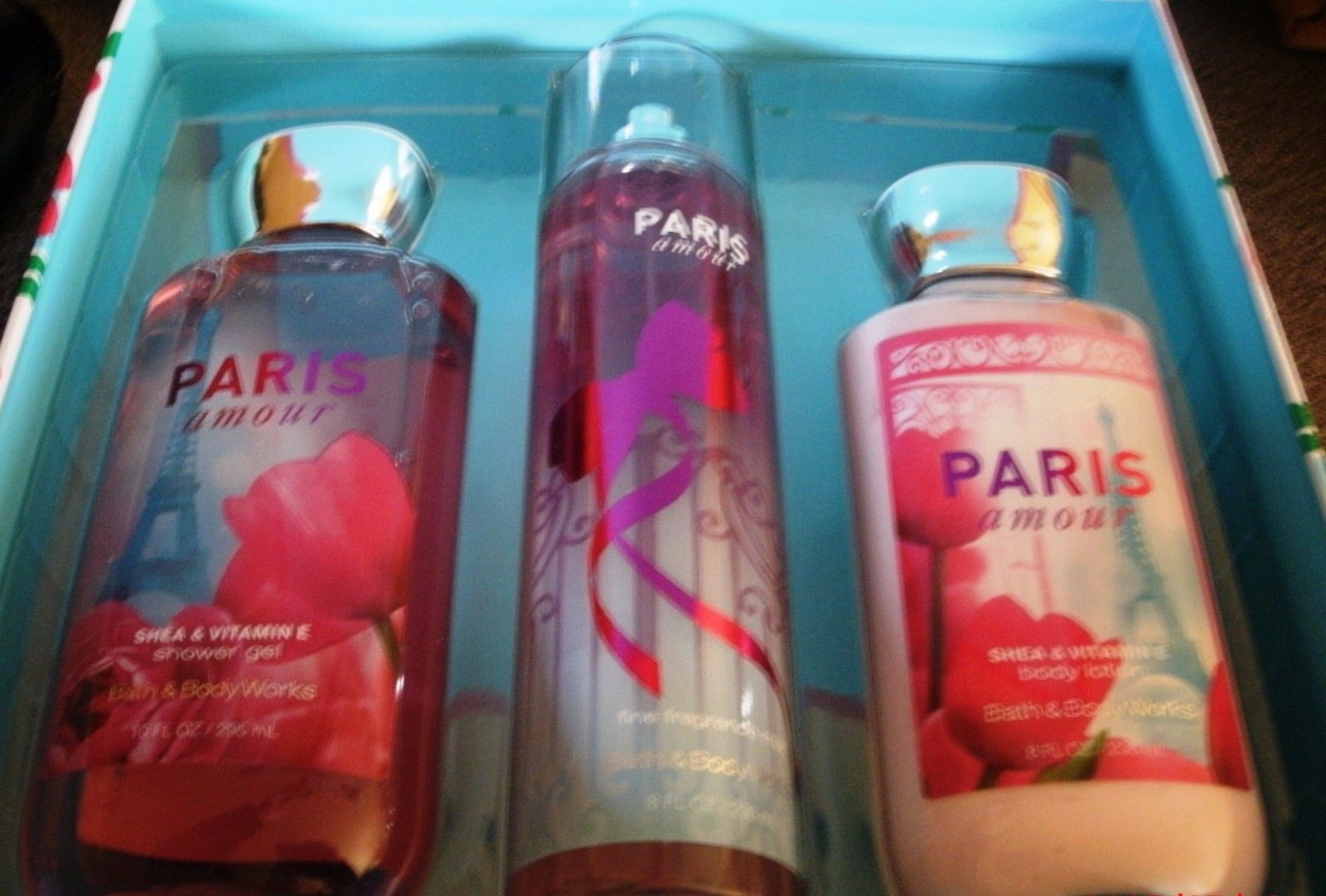 Nowy Bath And Body Works Paris Amour 3 Zestaw 7150727604