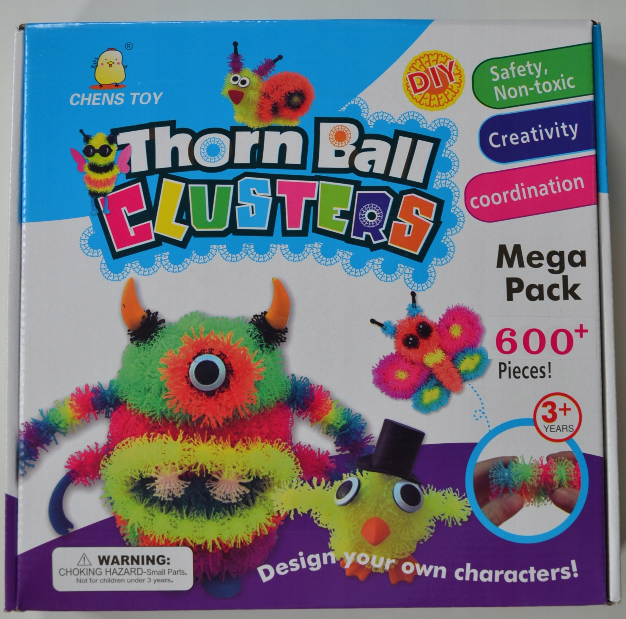 Thorn Ball Clusters 600 Szt Kolorowe Rzepy 7459325108 Oficjalne