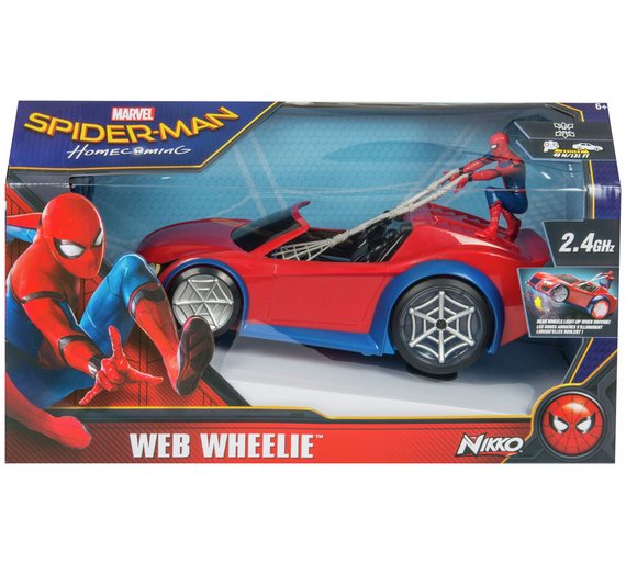 Zdalnie Sterowane Auto Spiderman Nikko Marvel 7159996756