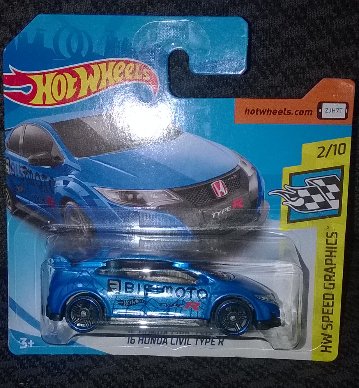 HOT WHEELS HONDA CIVIC TYPE R '16 NOWA ZAPAKOWANA 7418744377
