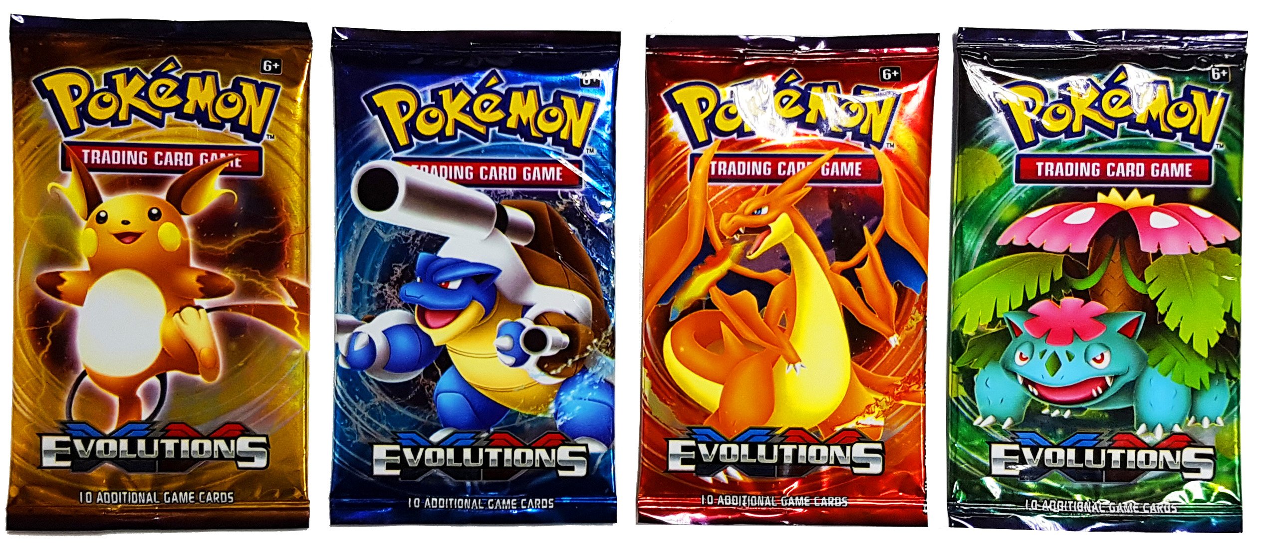 BOOSTER PACK Saszetki Karty POKEMON EVOLUTIONS 24H - 6977326286 ...