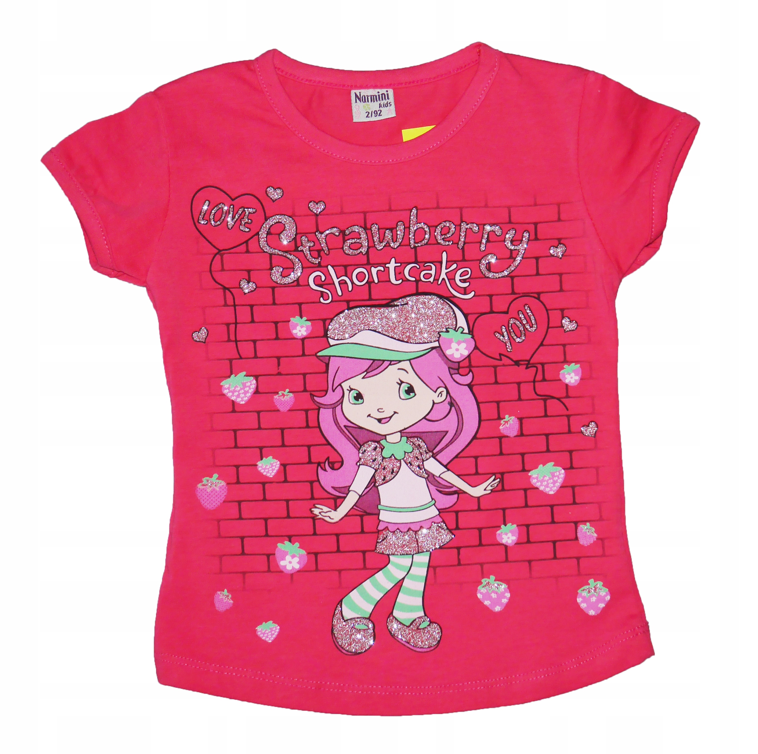 Koszulka Truskawkowe Ciastko Czerwona R 92 7628813943 Koszulka Truskawkowe Ciastko Czerwona R 92 7628813943