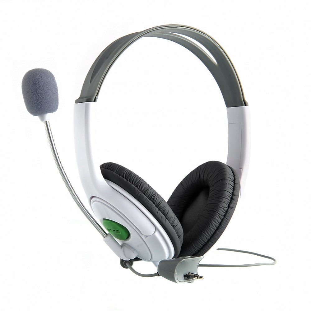 Słuchawki XBOX 360 HEADSET z Mikrofonem Jakość 6874716963 oficjalne