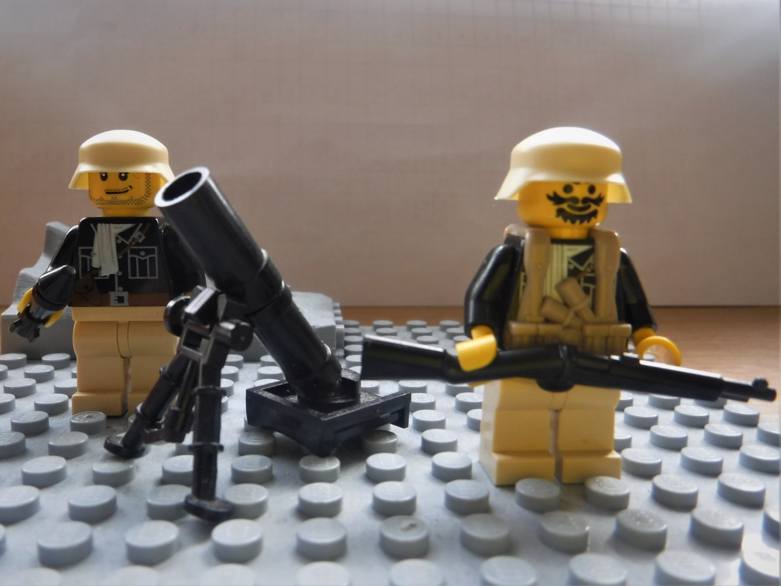 Lego żołnierze Niemieccy Broń Lego żołnierze Niemieccy Broń