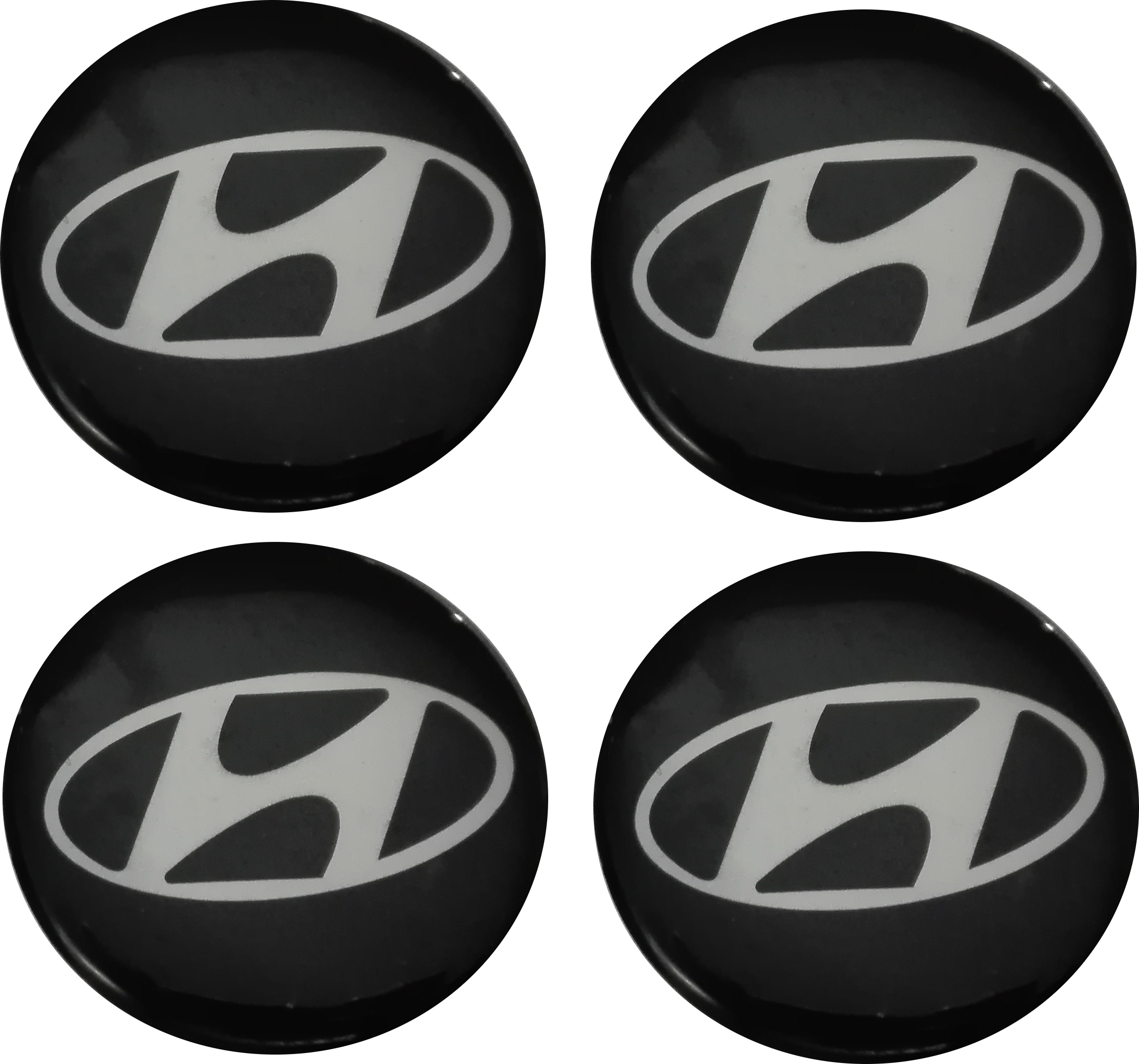 60mm Emblematy Naklejki Na Kołpaki Felgi Hyundai