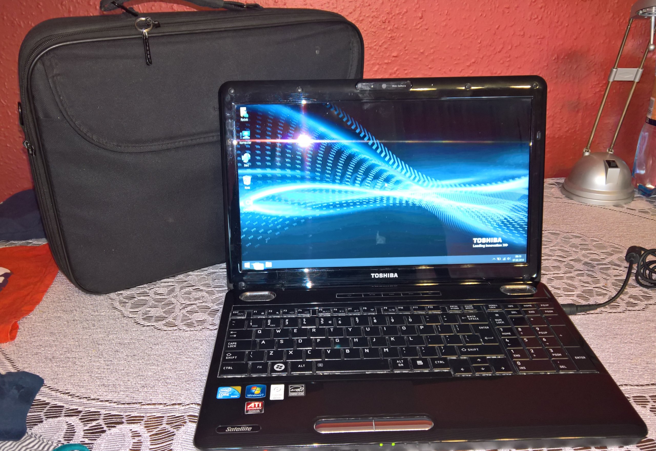 Laptop Toshiba Satellite L505110 7185350031 oficjalne archiwum allegro