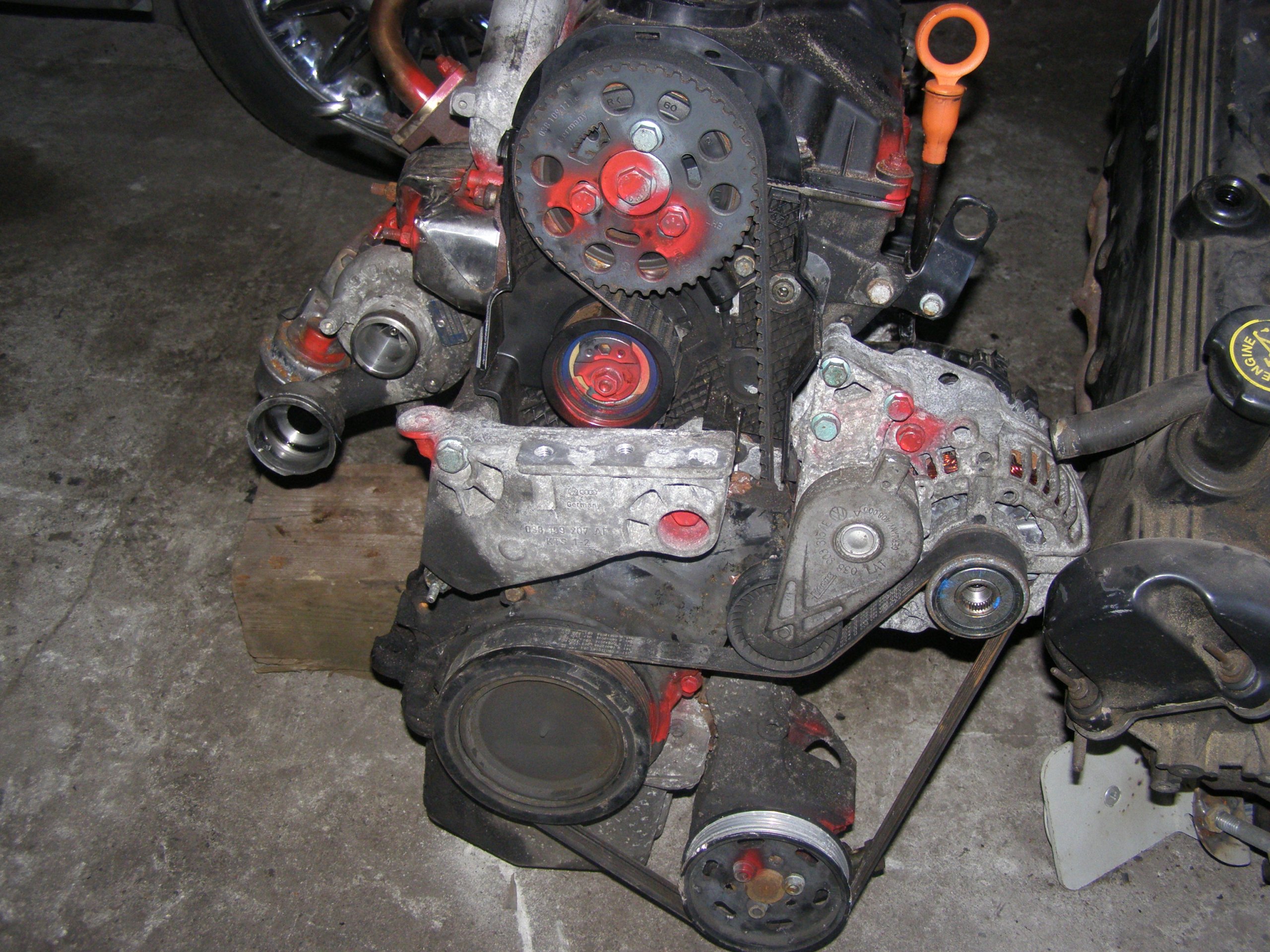 Silnik kompletny VW T5 1.9 TDi AXB AXC 7244677636 oficjalne