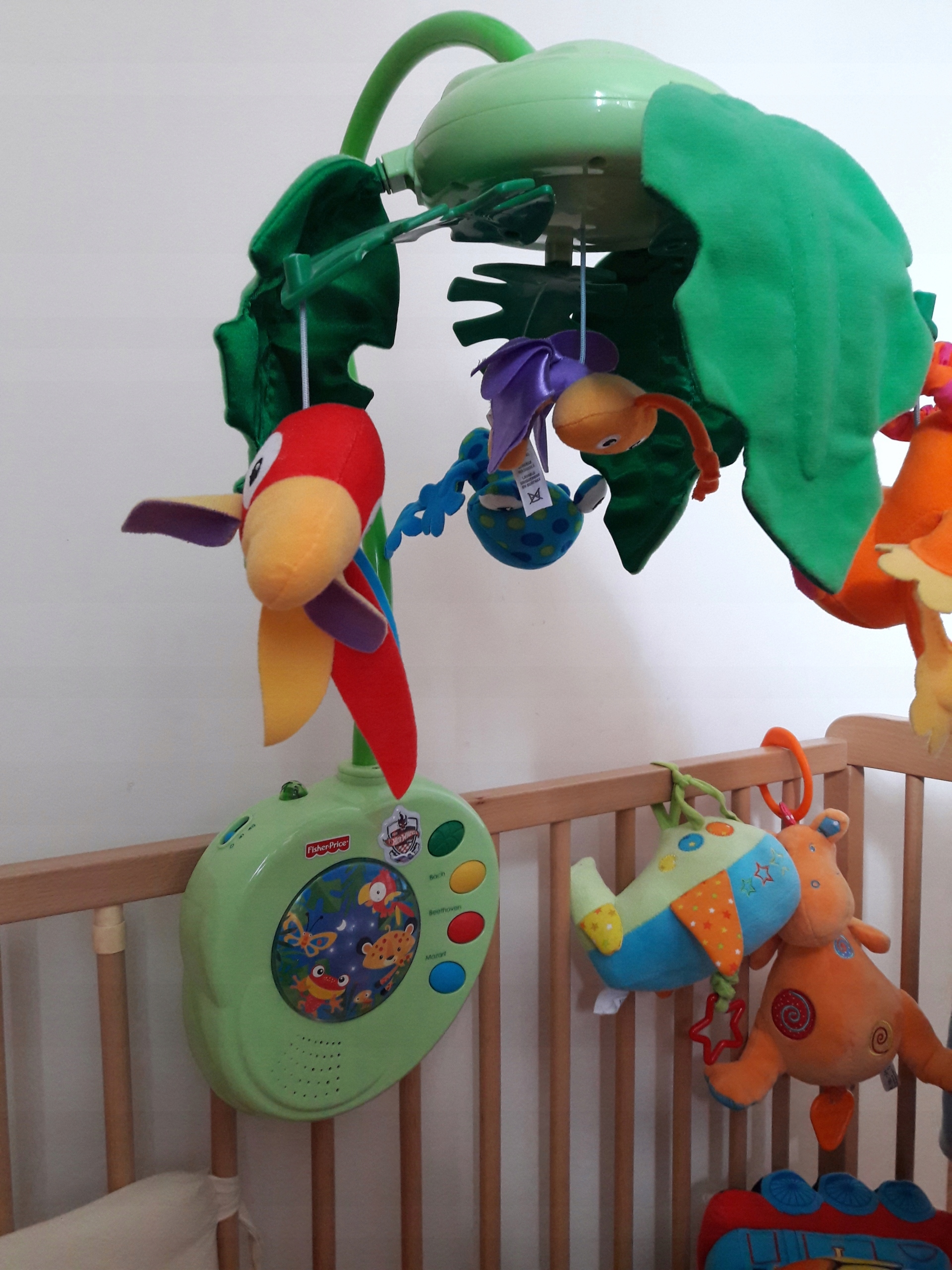 Karuzela Nad łóżeczko Fisher Price Tropikalny Las 7518809726 Karuzela Nad łóżeczko Fisher Price Tropikalny Las 7518809726