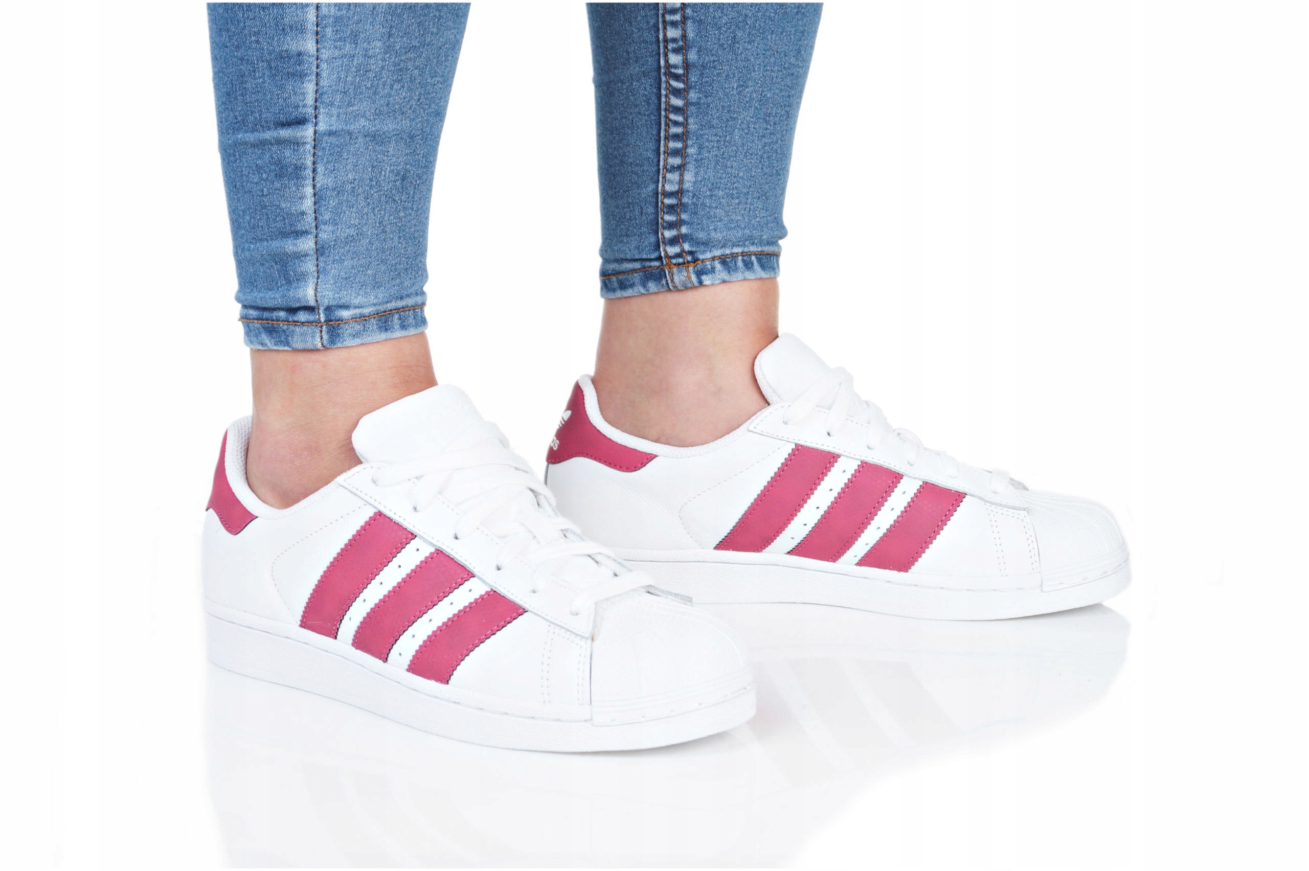 

Buty Adidas Superstar J CQ2690 Białe R. 36 2/3