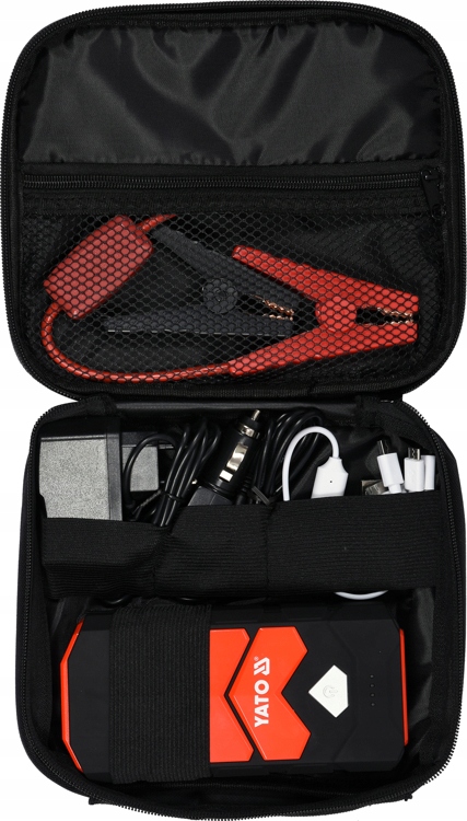 YATO URZĄDZENIE ROZRUCHOWE POWERBANK JUMP STARTER 9000mAh 12V 400A LATARKA Informacje dot. bezpieczeństwa i zgodności produktu Hg - Batérie, akumulátory aj ogniwa guzikowe zawierające powyżej 0,0005 % rtęci