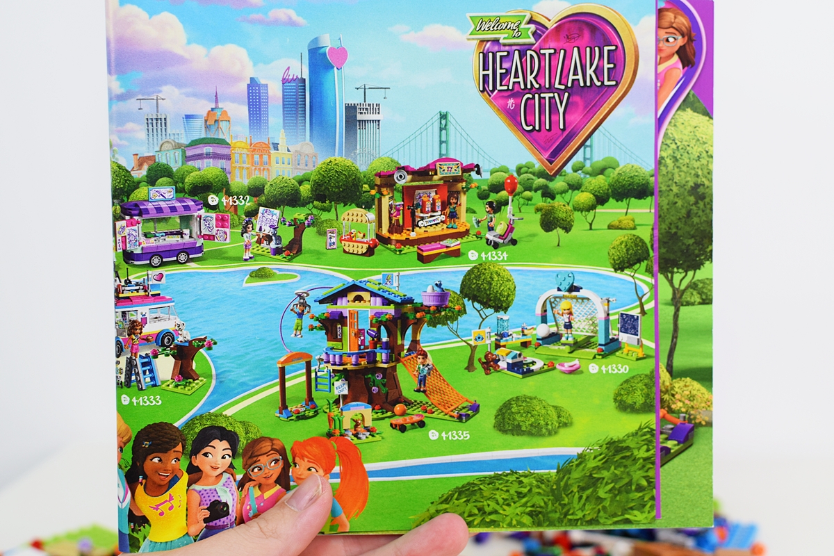 Celá séria priateľov Lego súvisiacich s Heartlake