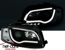 Фары фары audi a3 8p 03-08 h7 / h1 трубка огни neon led black черное1, цена в Украине