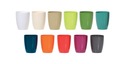 фото mini №2, Flowerpot prosperplast 16 centimeters x 16 x 18, 3 centimeters diameter 16 centimeters plastic shades of gray 1 silver