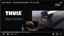 Багажник на крышу thule wingbar renault master ii 29