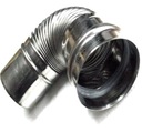 фото mini №1, Liner chimney knee 60mm 90° turbo vessel з gasket stainless steel 935