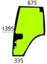 Скло двері лівий, ліве fendt 307-312 409-415 309-312 ...1, ціна в Україні