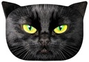 фото mini №1, Mild velor cushion з cat bertoni 45x30 centimeters nero