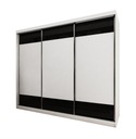 фото mini №6, Cabinet furniture slupia diego ms 250 x 200 x 62 centimeters white cabinet with a mirror