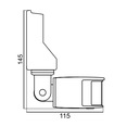 фото mini №2, Motion sensor to led backlight 180' 1300 wat
