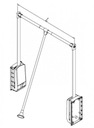 фото mini №4, Hanger reduced pantograph 45-60 centimeters chrome am0 x6