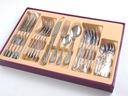фото mini №13, Cutlery set 24 elements glossy silver в brilliance for 6 places