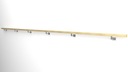 фото mini №3, Handrail wall-mounted wooden 40x40 500cm oak color