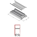 фото mini №4, Drain pipe dryer to dishwashing detergent with a stand to lockers 80cm white