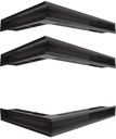 фото mini №1, Lattice fireplace backlash angular 766x547x90 3 pcs set
