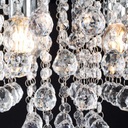 фото mini №3, Lantern shade crystalline round crystal london chrome 5xe14+ light bulb