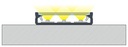 фото mini №6, Profile to led backlight phosphors solis 1 m aluminum