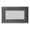 фото mini №4, Lattice ventilation colored grilles oskar 11x17 centimeters black-silver