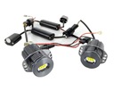 Лампочки кольца angel eyes marker маркеры led 160w bmw 3 e90 e91 canbus 2szt7, запчасти недорого