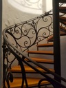 фото mini №1, Stairs curved forged balustrady