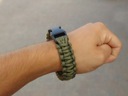 фото mini №5, Bracelet rope paracord 19mm black mfh left