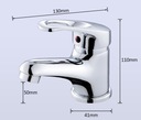 фото mini №5, Washbasin faucet freestanding royal orderlies chrome