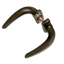 фото mini №1, Handle for doors aluminum brown fapim horus