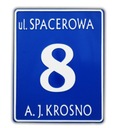 фото mini №3, Plaque addressable embossed з number house, aluminum