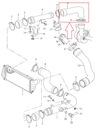 Патрубок тубрина інтеркулер, интеркулер vw lt 2.5 2.8 2d0145828h2, купить в Украине