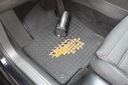 Коврики резиновые преданное  передние до vw polo v черное коврики на измерение12