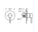 фото mini №5, Omnibuses flush-mounted mixer shower room y1245cr chrome