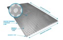 фото mini №4, Aluminum sheet perforated made to order 2 rv 3-5