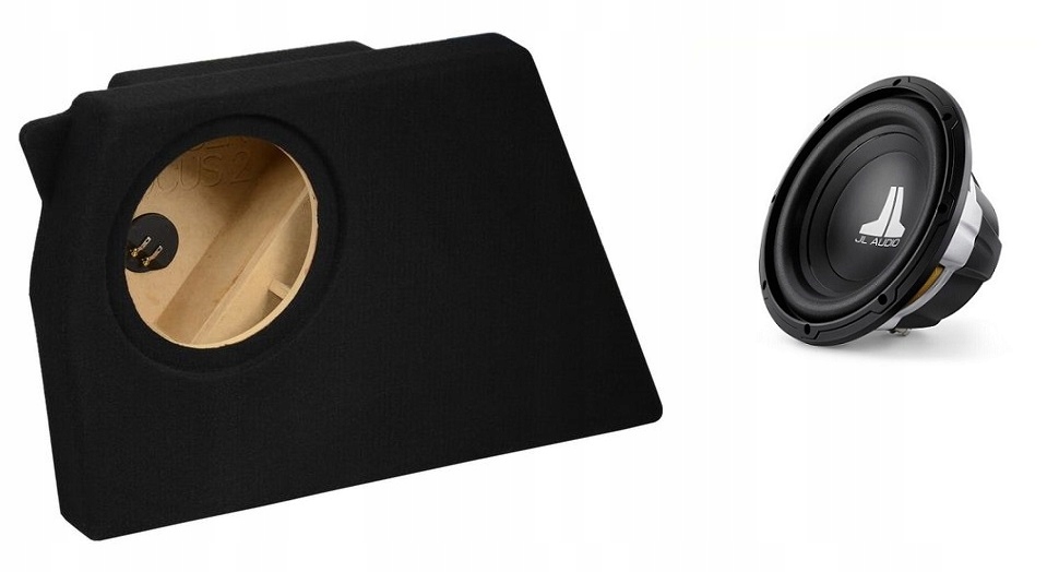 Zestaw Ford Focus Mk2 obudowa + subwoofer 25 cm - 7475279258