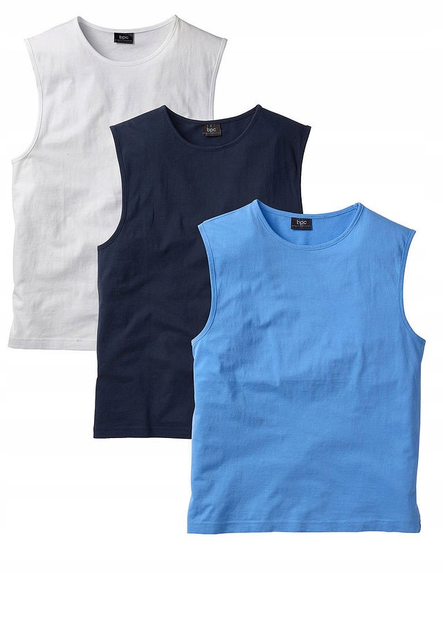 Shirt bez rękawów 3 niebieski 56/58 (XL) 971899