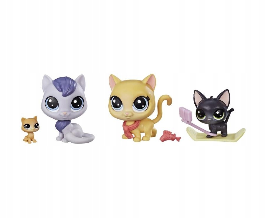 Littlest Pet Shop Kocia drużyna snowboardowa E1014