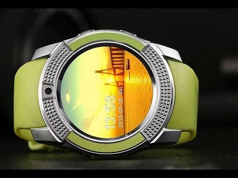 smart watch v8 gold